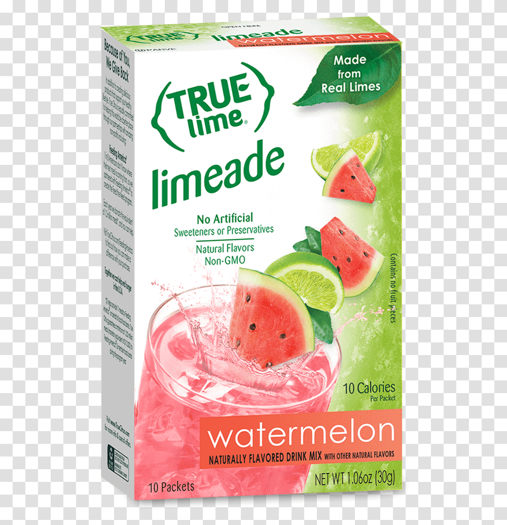 True Lime Watermelon Limeade, Plant, Fruit, Food Transparent Png