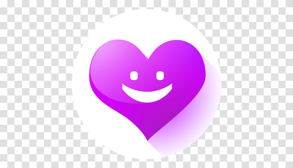 True Love Dating Chat Flirt And Meeting True Love App, Heart, Balloon, Purple Transparent Png