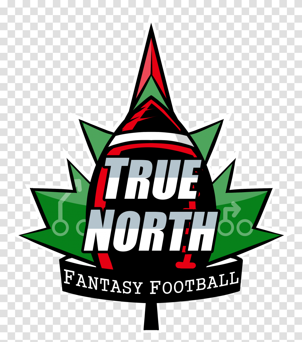 True North Fantasy Football Canada's Best Clip Art, Poster, Advertisement, Flyer, Paper Transparent Png