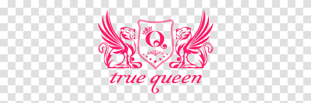 True Queen Brand Lion With Crown Vector, Symbol, Logo, Trademark, Poster Transparent Png