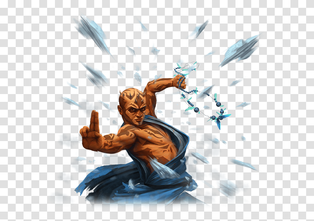 True To His Background As A Peaceful Monk Dao Has Force And Destiny Dao, Person, Poster Transparent Png