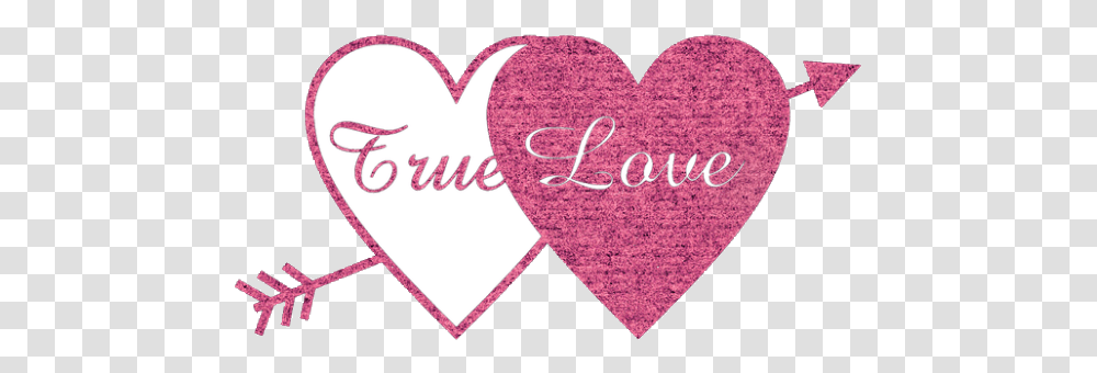 Truelove Hearts Arrow Love, Purple, Rug, Light Transparent Png