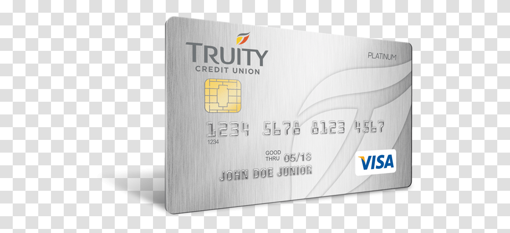 Truity Credit Union, Credit Card, Business Card, Paper Transparent Png
