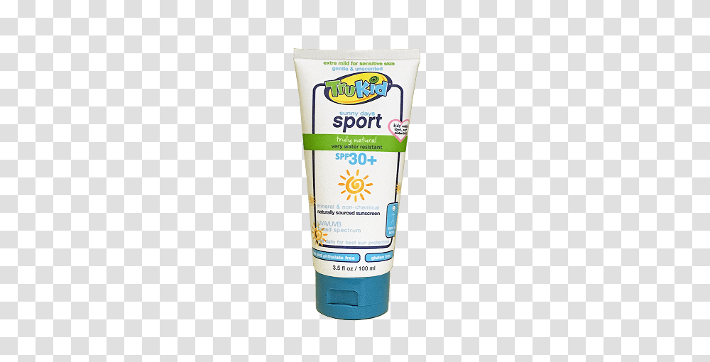 Trukid Sunny Days Sport Unscented Sunscreen Switch Pure, Cosmetics, Bottle Transparent Png