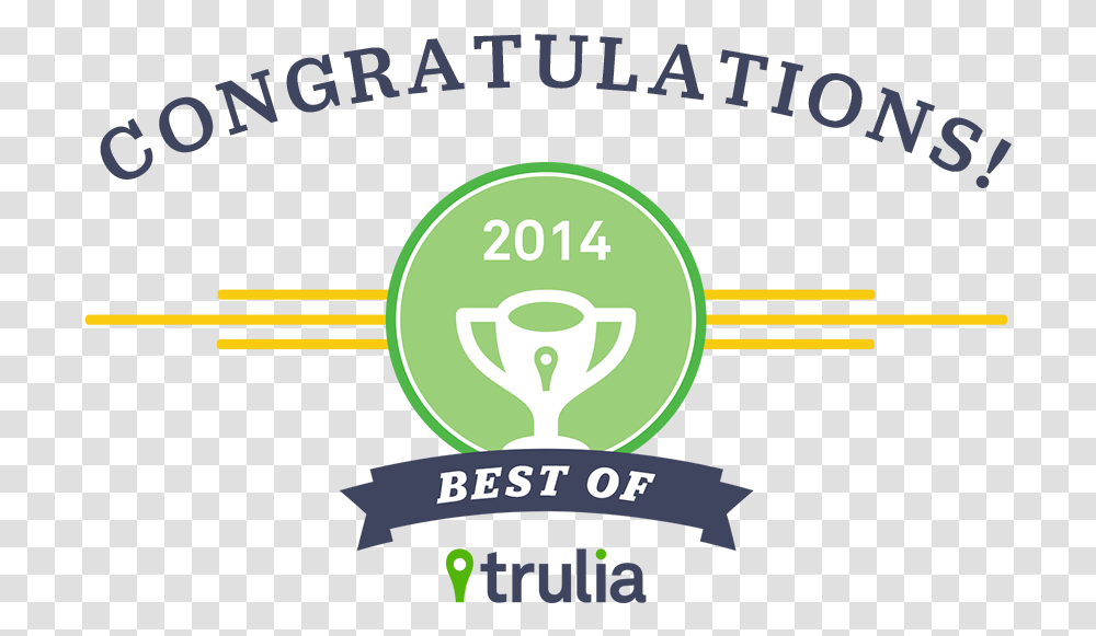 Trulia Top Agent Logo, Text, Poster, Advertisement, Flyer Transparent Png