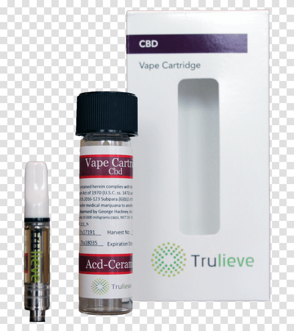 Trulieve Vape Cartridge, Tin, Can, Aluminium, Spray Can Transparent Png