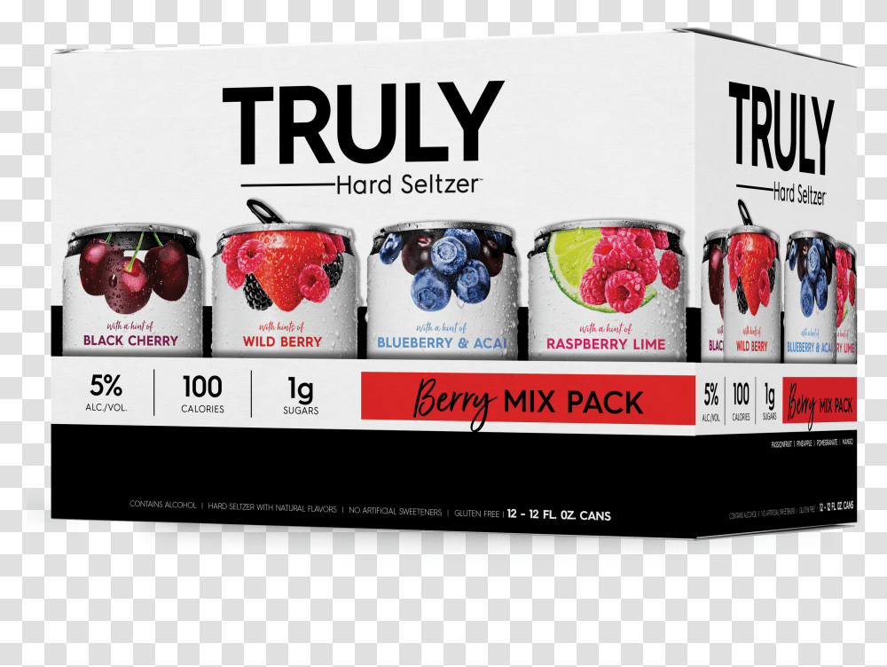 Truly Berry Pack Transparent Png