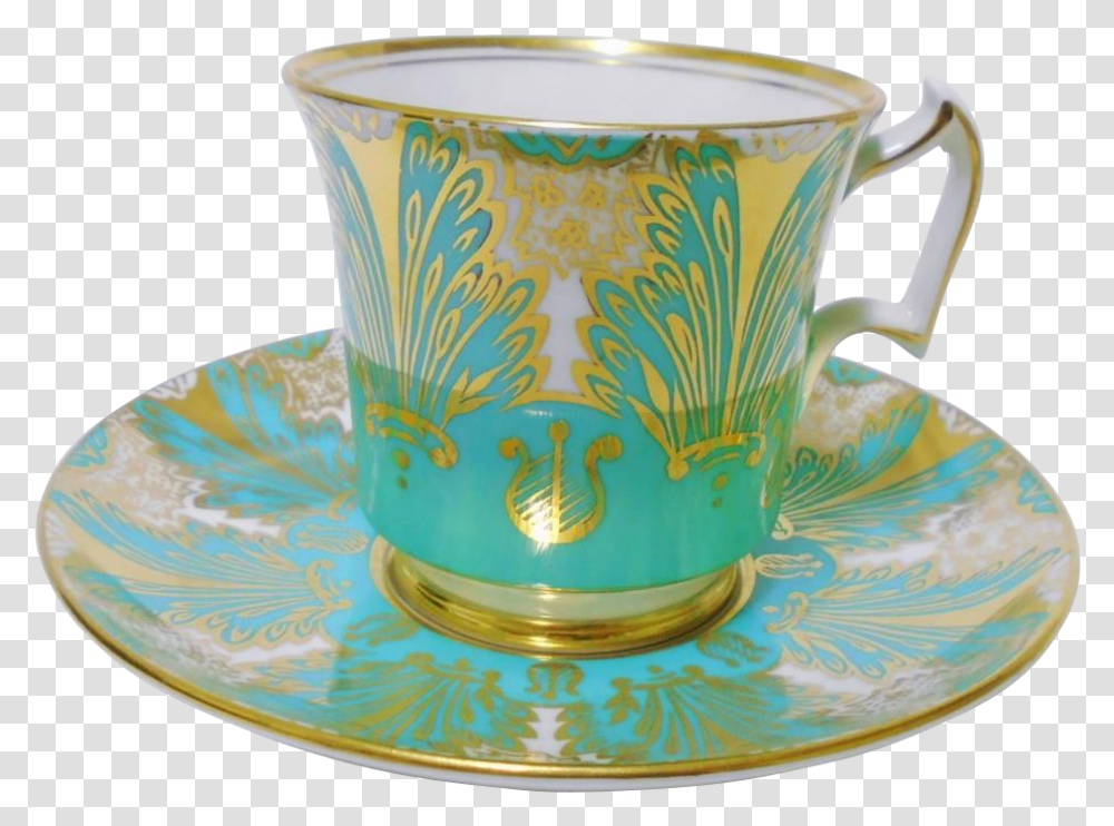 Truly Cabinet Worthy Tea Cup And Saucer Saucer, Pottery, Coffee Cup Transparent Png
