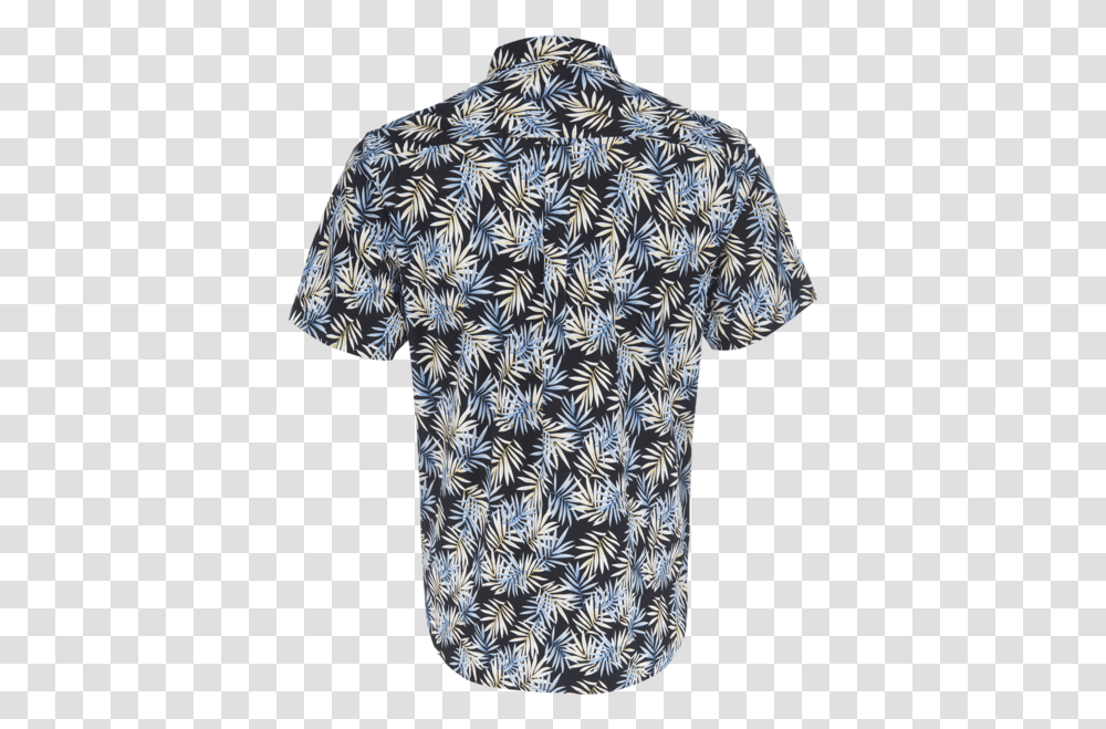 Truman Button Collar In Tropical Leaf Print Polo Shirt, Apparel, Rug, Blouse Transparent Png