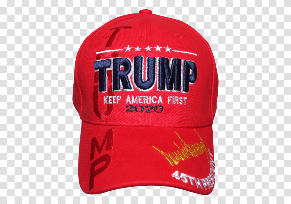 Trump 2020 Punisher Hair Red For Baseball, Clothing, Apparel, Baseball Cap, Hat Transparent Png