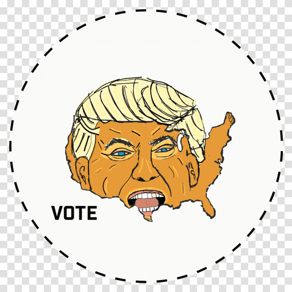 Trump 8 Illustration, Label, Logo Transparent Png