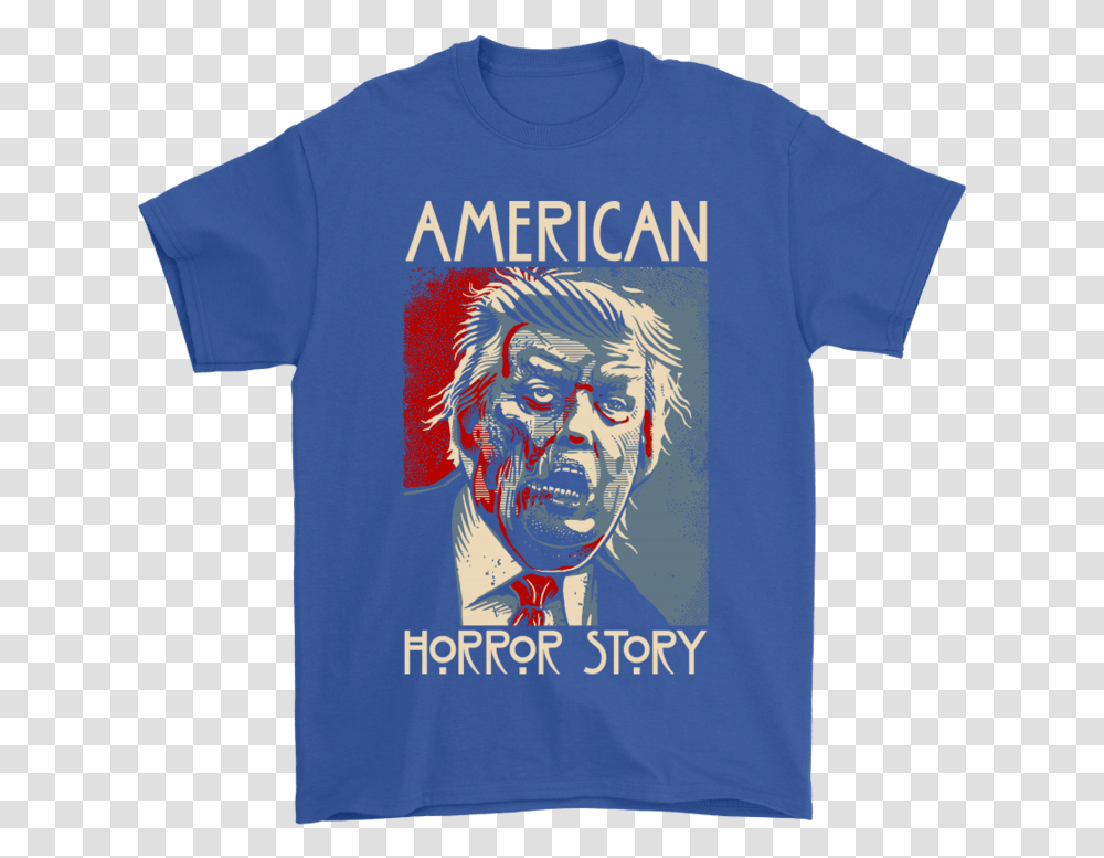 Trump American Horror Story Halloween Shirts Potatotee American Horror Story Trump Shirt, Apparel, T-Shirt, Person Transparent Png