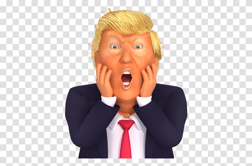 Trump Doing The Floss, Tie, Accessories, Person, Head Transparent Png