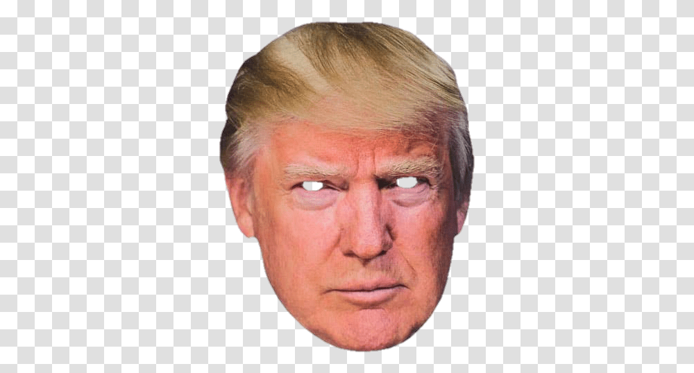 Trump Donaldtrump Mask Donald Trump Mask, Head, Face, Person, Human Transparent Png