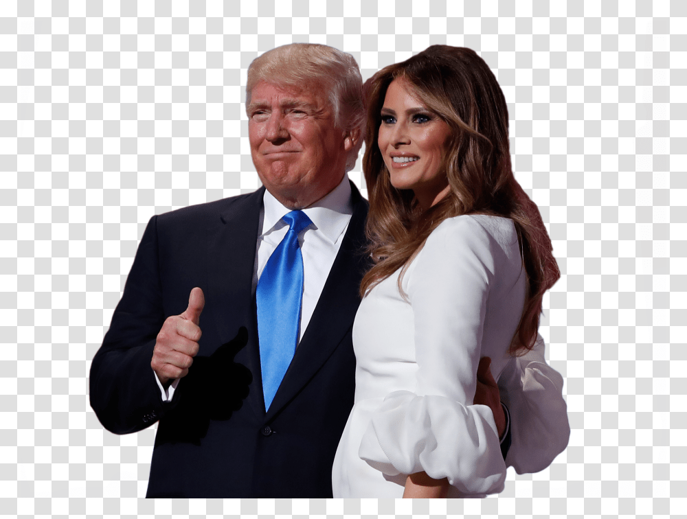 Trump Faces Funny Donald Trump Wife, Tie, Accessories, Person, Human Transparent Png