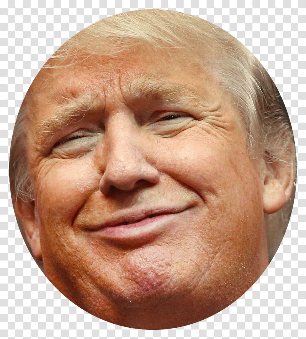 Trump Head Twitter Logo Trump Head Twitter Trump Constipated Face, Person, Human, Skin, Portrait Transparent Png