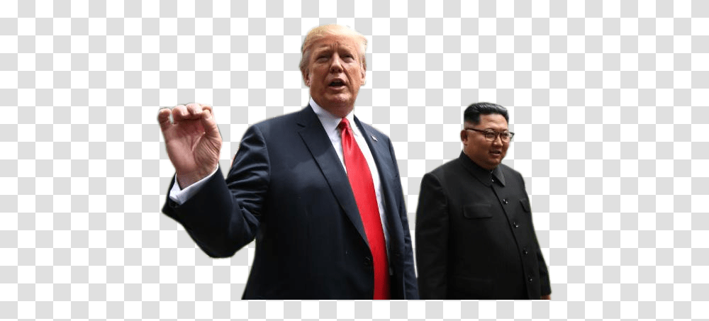 Trump Kim Jong Un, Tie, Audience, Crowd, Person Transparent Png