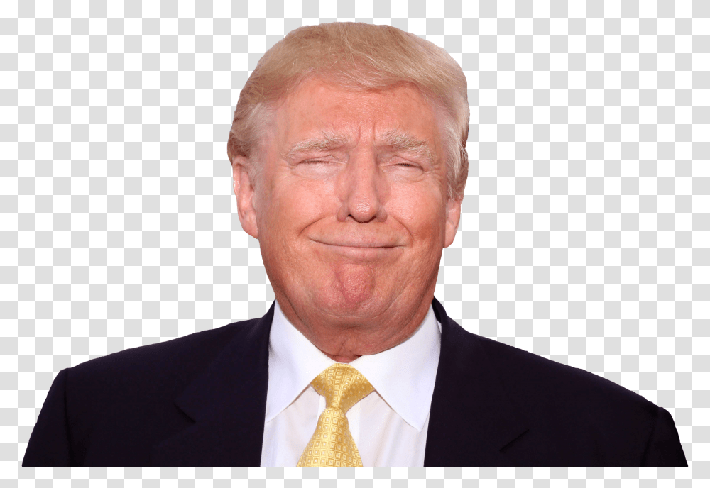 Trump Making Funny Face Transparent Png