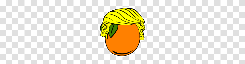 Trump Orange And Hair, Plant, Helmet, Apparel Transparent Png