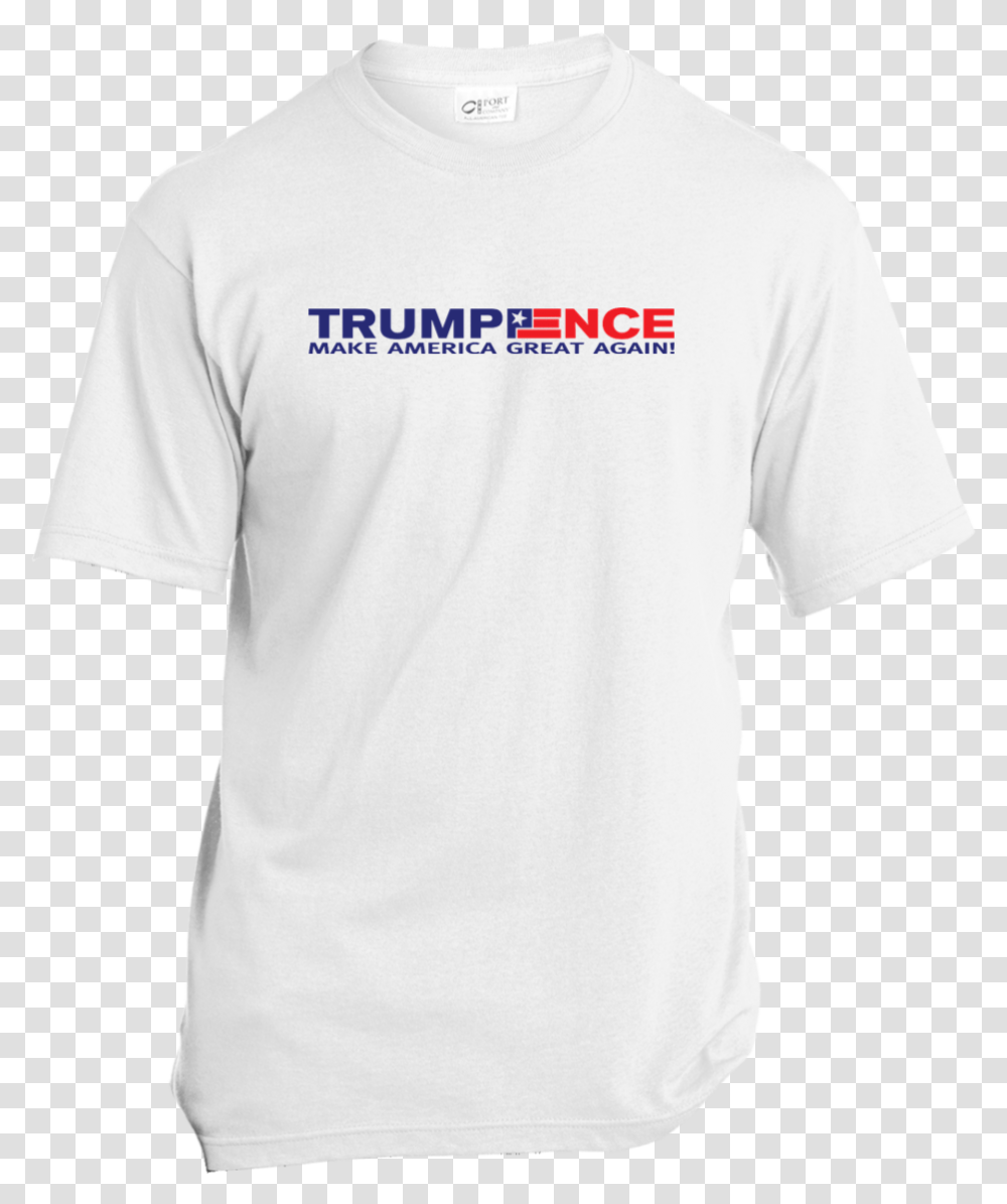 Trump Pence Make America Great Again T Shirts Clean White T Shirt, Apparel, T-Shirt, Person Transparent Png