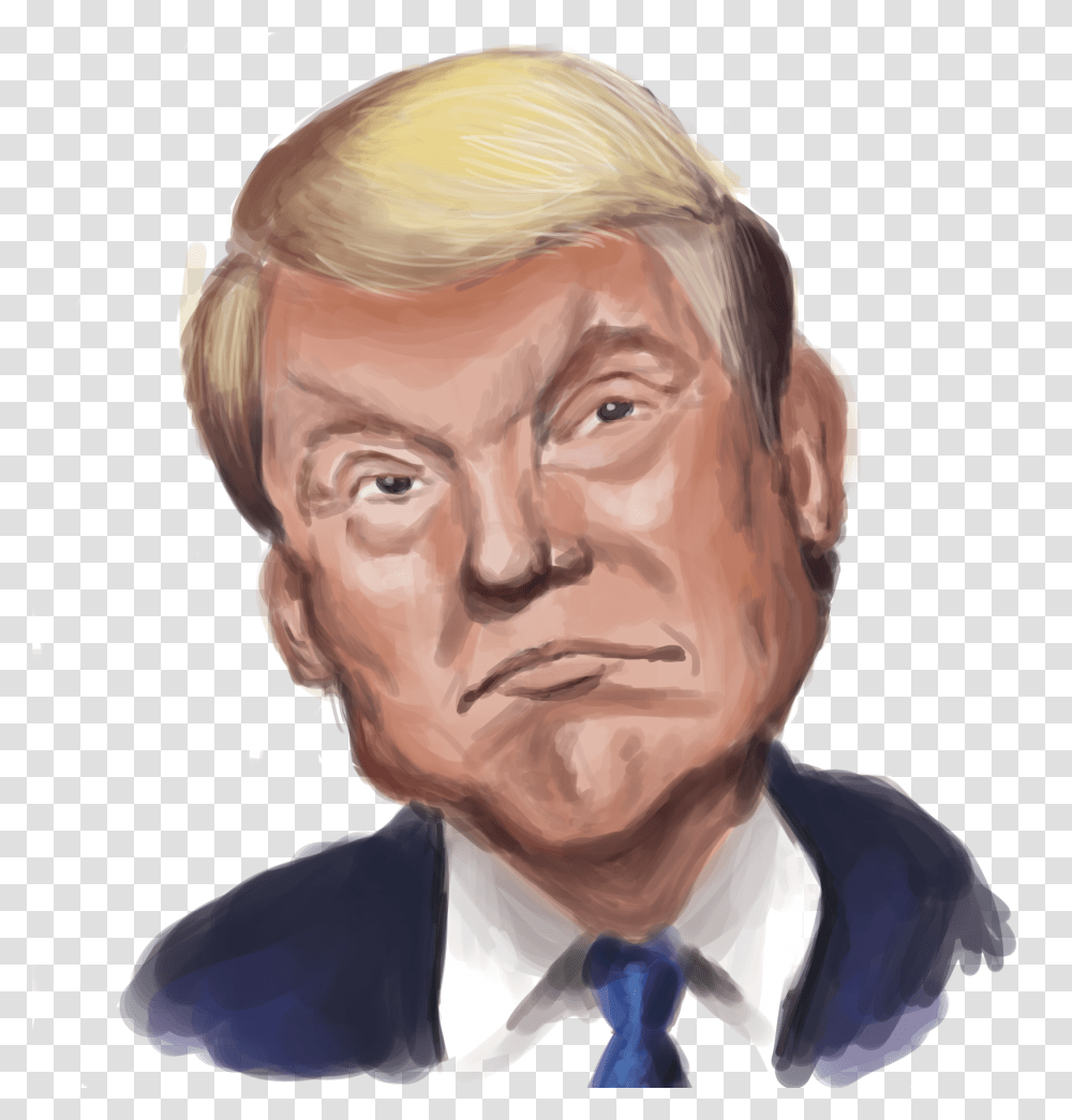 Trump Self Portrait Transparent Png