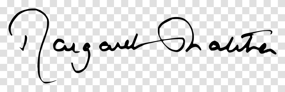 Trump Signature Margaret Thatcher Signature, Gray, World Of Warcraft Transparent Png