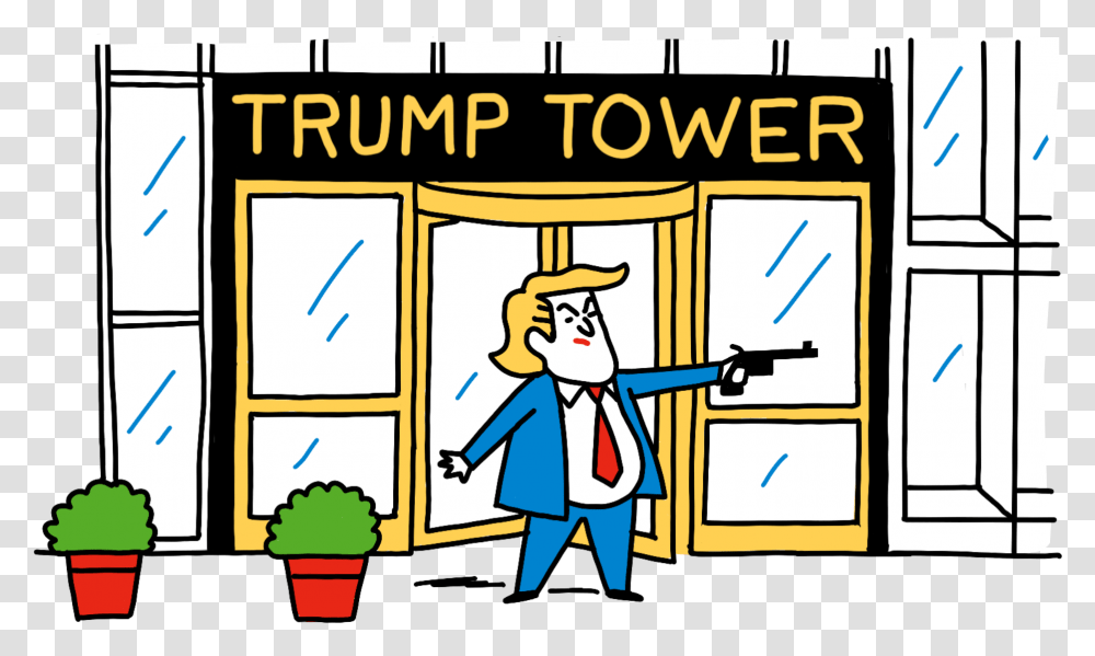 Trump Staff Resign Cartoon, Door, Revolving Door, Postal Office, Prison Transparent Png