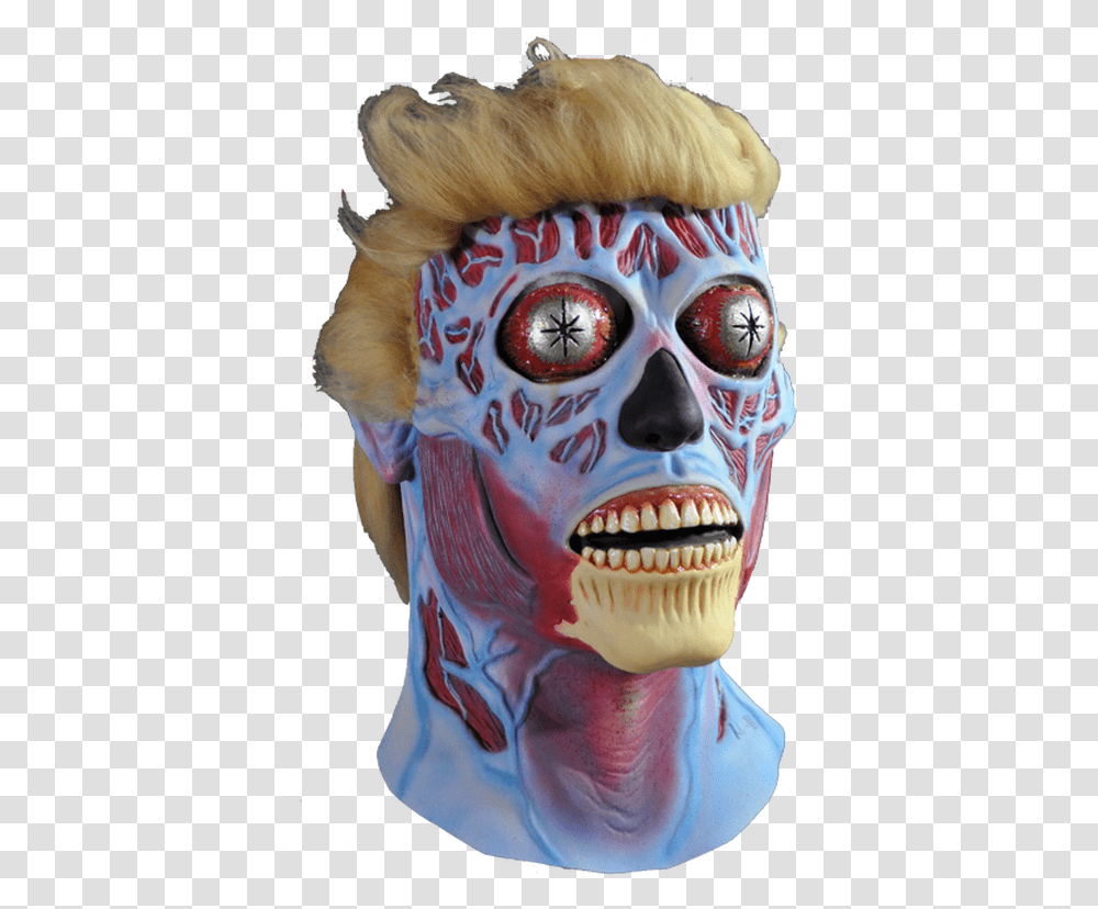 Trump They Live Mask, Skin, Person, Face, Performer Transparent Png