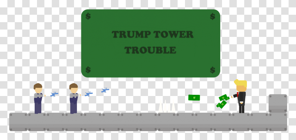 Trump Tower Trouble All American Courier Llc, Number, Plot Transparent Png