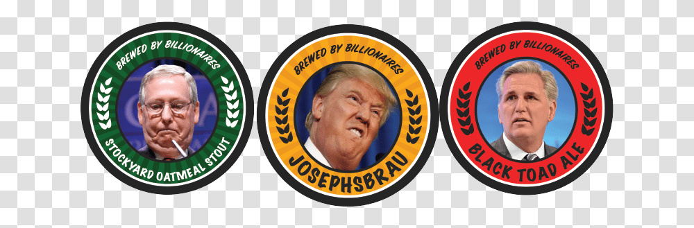 Trumper Joes Circle, Logo, Symbol, Person, Badge Transparent Png