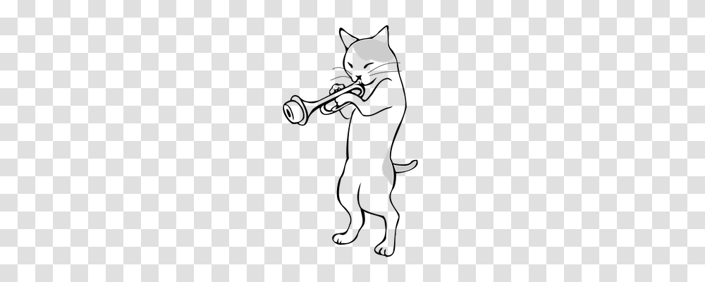 Trumpet Music, Moon, Outer Space, Night Transparent Png
