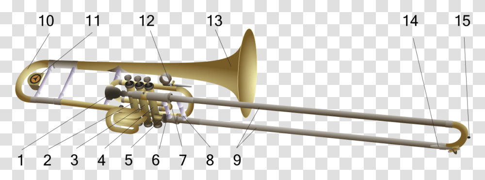 Trumpet And Trombone Combined, Brass Section, Musical Instrument, Airplane, Aircraft Transparent Png