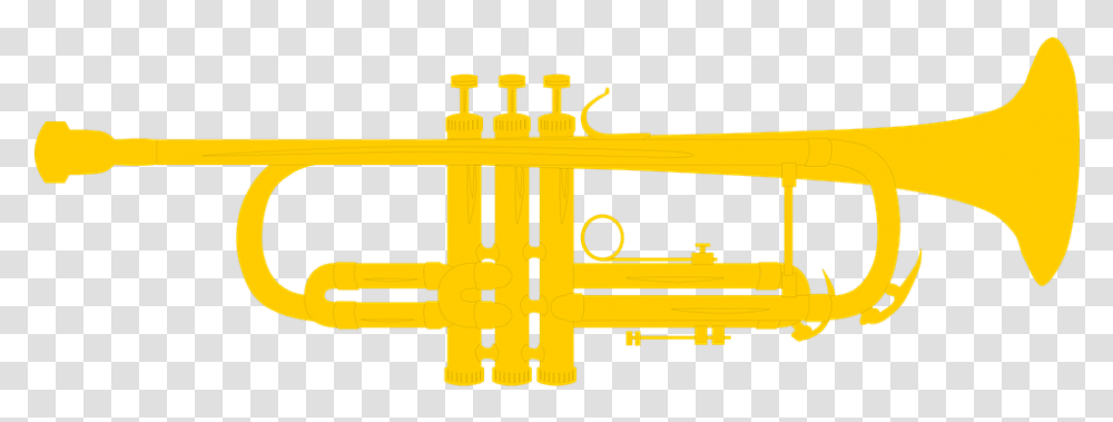Trumpet Bugle Music Instrument Musical Trumpet Silhouette, Horn, Brass Section, Musical Instrument, Cornet Transparent Png