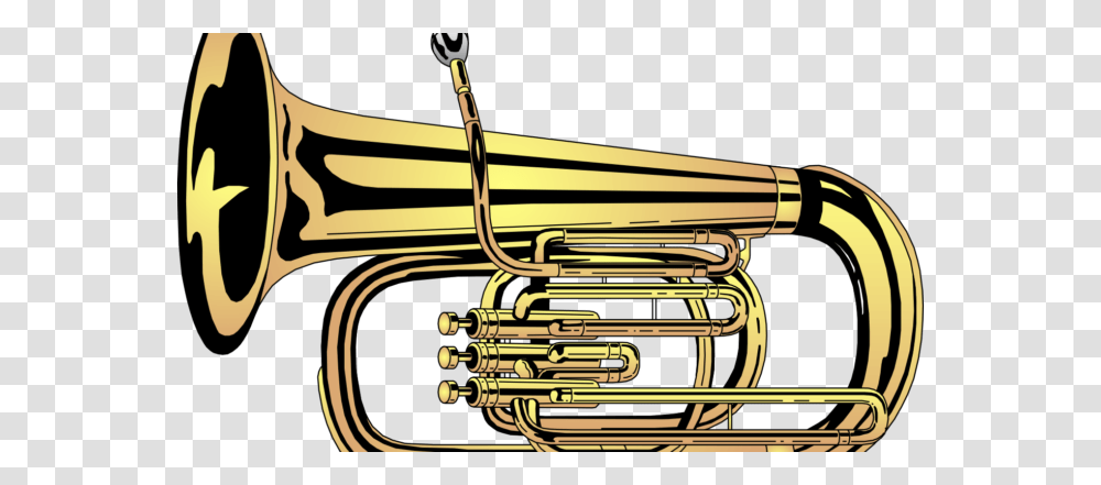 Trumpet Clipart Trumpet Clipart, Tuba, Horn, Brass Section, Musical Instrument Transparent Png
