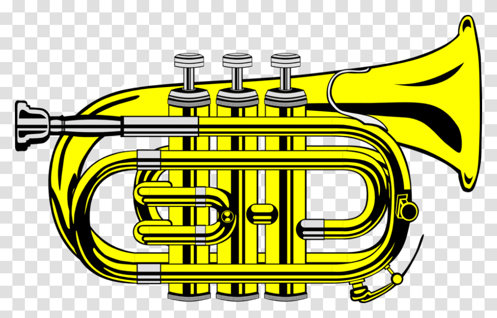 Trumpet, Horn, Brass Section, Musical Instrument Transparent Png