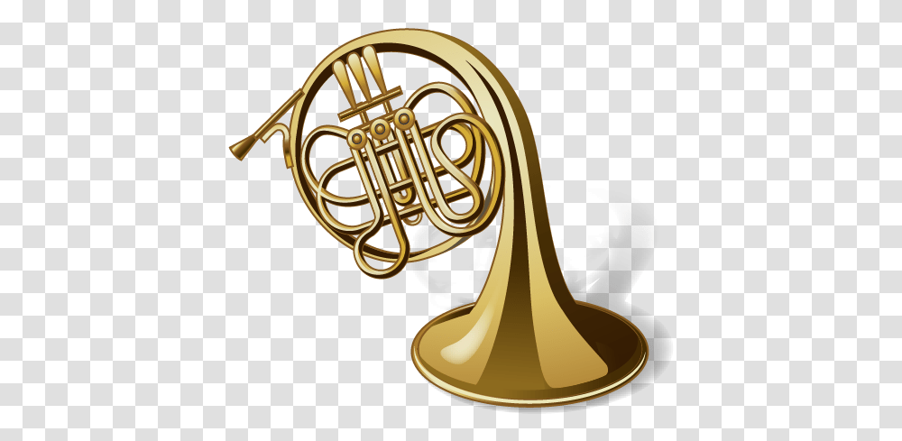 Trumpet Horn Music Tuba Instrument Icon Icons Of Musical Instruments, Brass Section, French Horn Transparent Png
