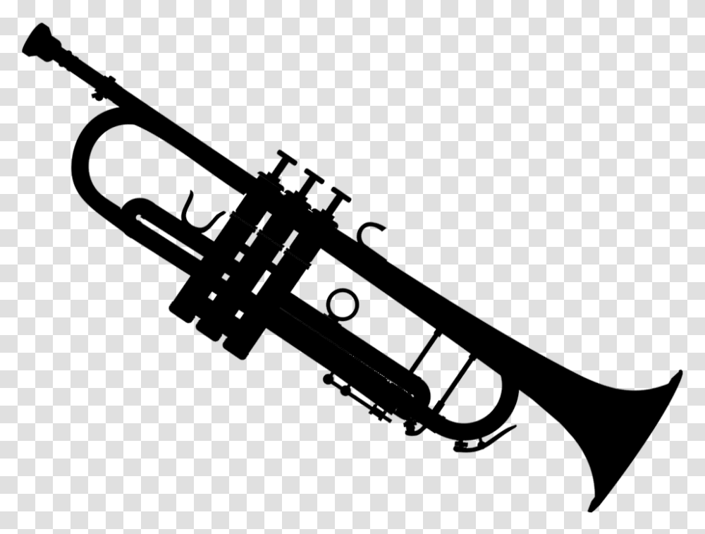 Trumpet Sheet Music Band Baja Trumpet, Horn, Brass Section, Musical Instrument, Cornet Transparent Png