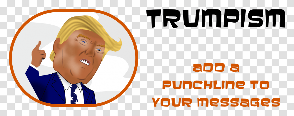 Trumpism Imessage Digital Stickers Cartoon, Apparel, Person, Human Transparent Png