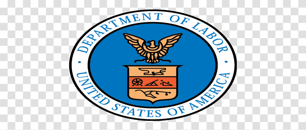 Trumps Labor Department Pulls Obama Department Of Labor Logo, Symbol, Trademark, Emblem, Badge Transparent Png