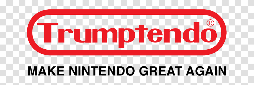 Trumptendo Make Nintendo Great Again Trump Games, Word, Logo Transparent Png