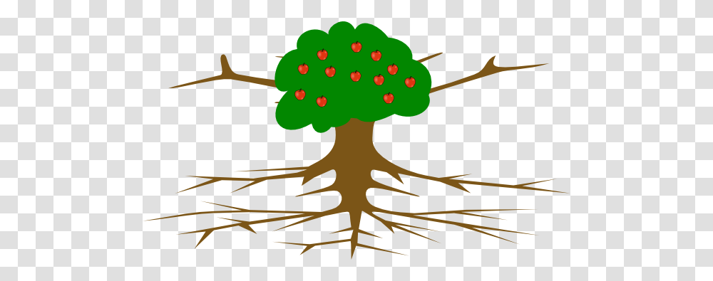 Trunk Clipart Apple Tree, Plant, Root, Bird, Animal Transparent Png