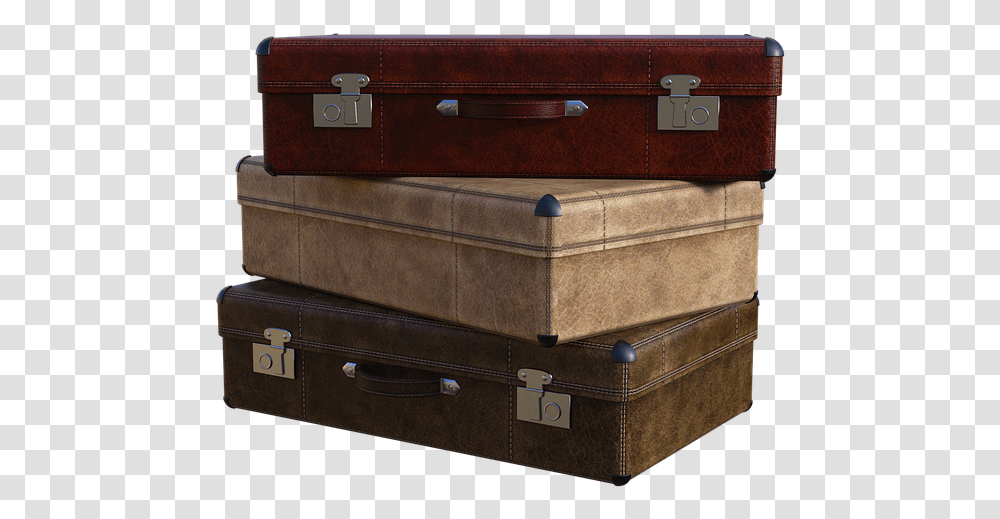 Trunk, Luggage, Briefcase, Bag, Suitcase Transparent Png