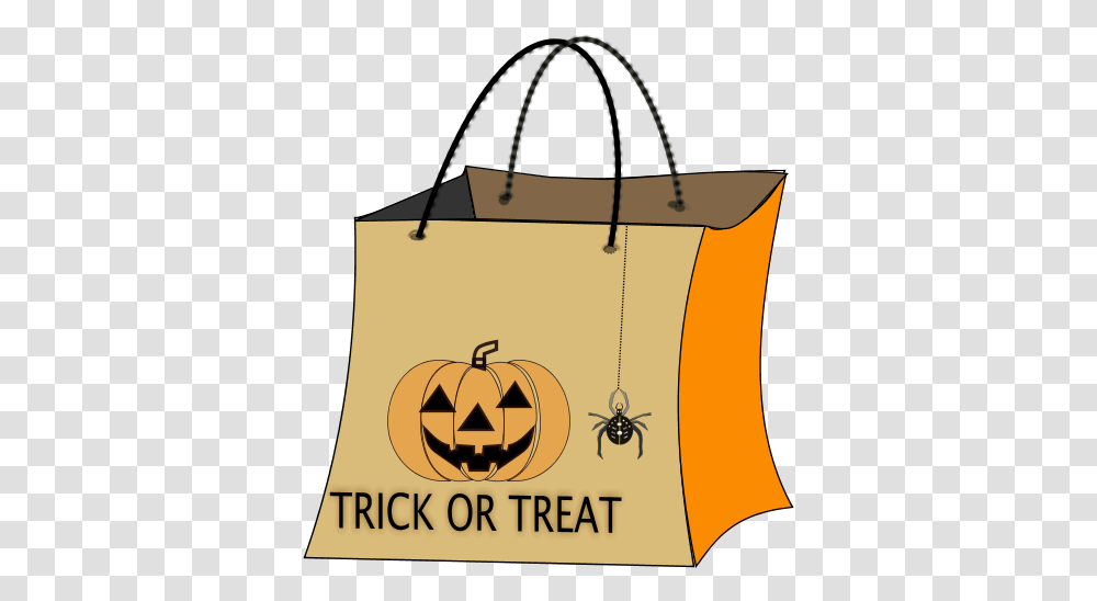 Trunk Or Treat Clipart Trick Or Treat Bag Clipart, Bow, Halloween, Shopping Bag, Tote Bag Transparent Png