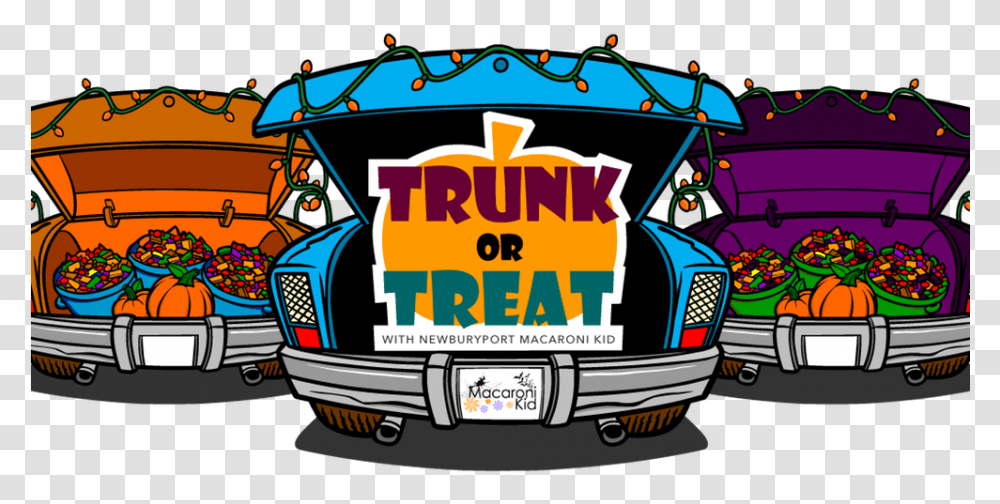 Trunk Or Treat Free Clip Art, Advertisement, Poster Transparent Png