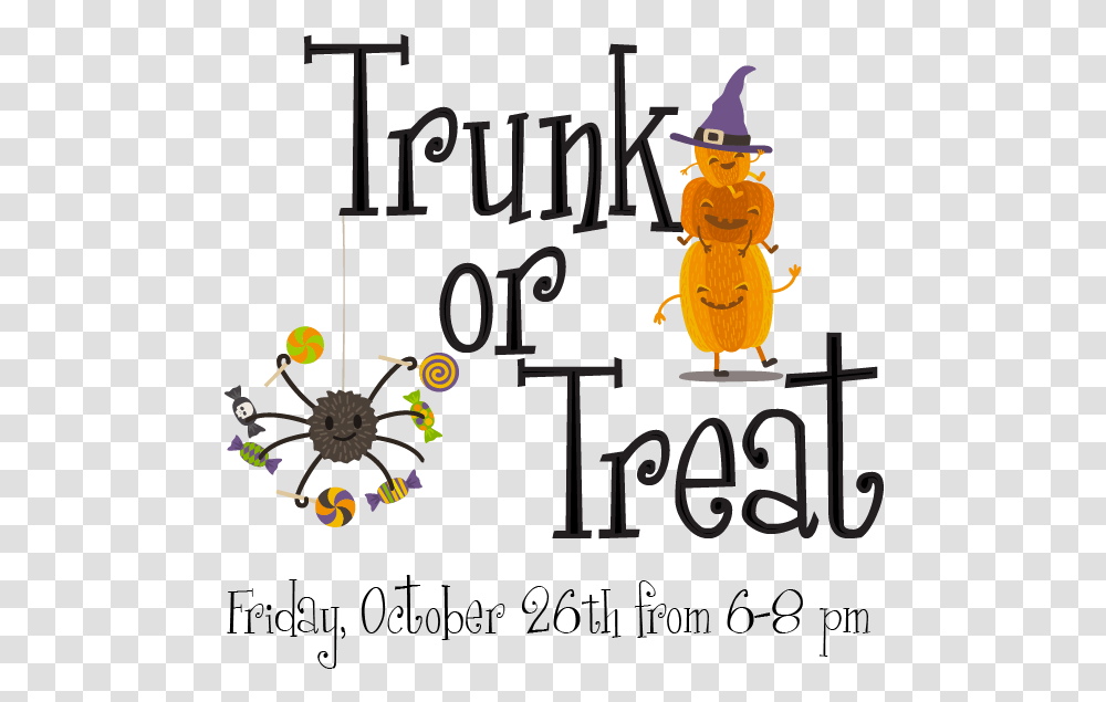 Trunk Or Treat, Apparel, Poster Transparent Png