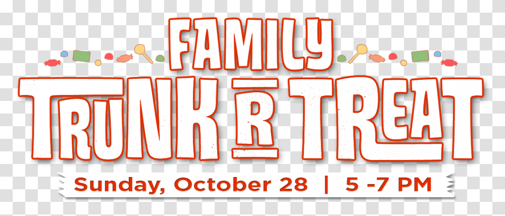 Trunk Or Treat, Word, Number Transparent Png