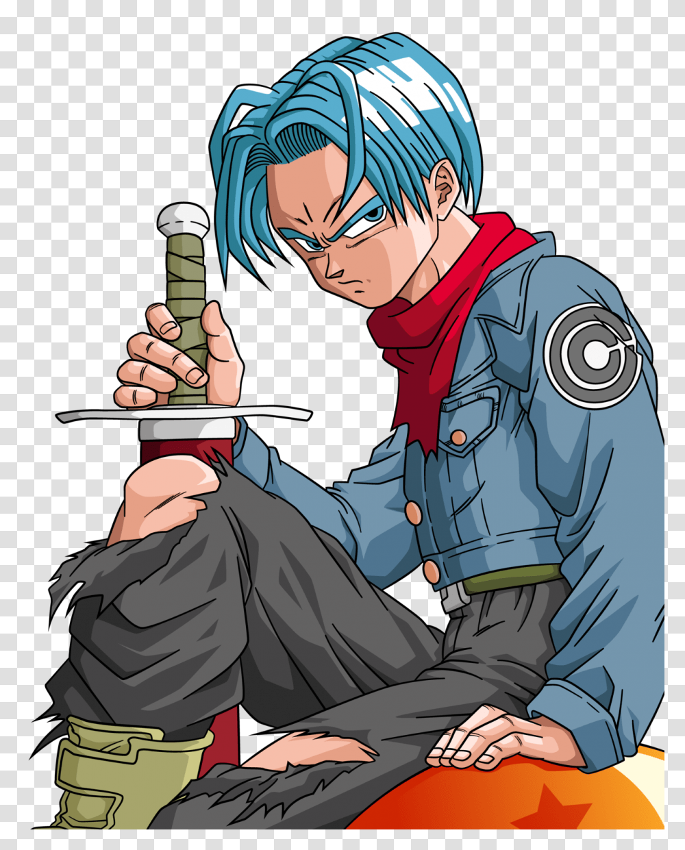 Trunks Del Futuro Dragon Ball Super, Person, Human, Comics, Book Transparent Png