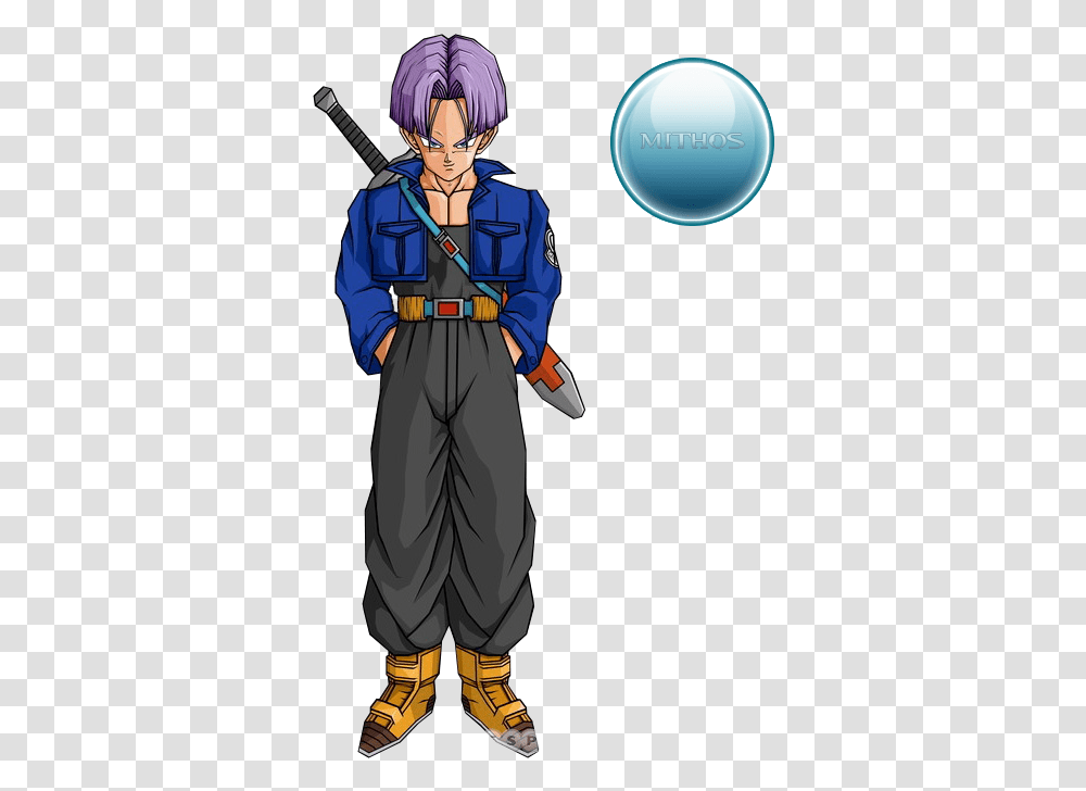 Trunks End Of Z, Person, Human, Manga, Comics Transparent Png