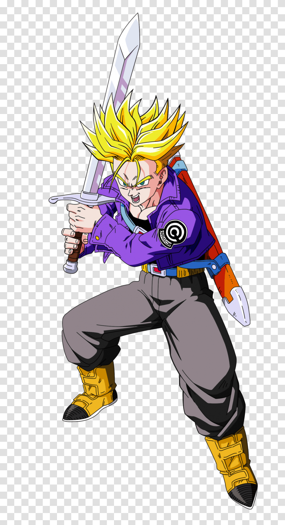 Trunks Ssj, Comics, Book, Manga, Person Transparent Png