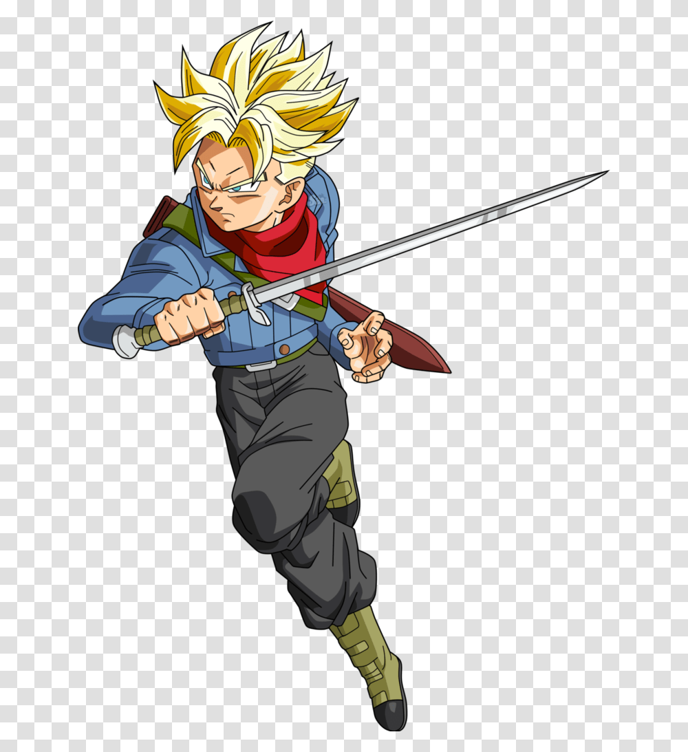 Trunks Ssj, Person, Human, Costume, Duel Transparent Png